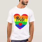 #LGBT #love #pride #gay #lesbian #freedom #parade Tシャツ (正面)