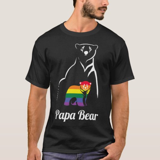 LGBT Mama Bear T -standard-scale-4_00x Tシャツ (正面)