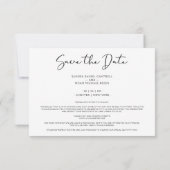 LGBT Minimalist Mr & Mr Christmas Couple Wedding (裏面)