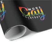 LGBT "More Gay Everyday" ラッピングペーパー (ロールコーナー)