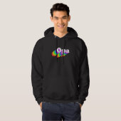 Lgbt OpaがLgbtqの平等な権利を支援する人間プライド パーカ (正面フル)