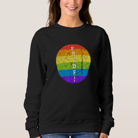 LGBT Pride Equality Awareness Month LGBTQ Communit スウェットシャツ (正面)