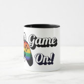 LGBT Pride Game On Tiger Paw Controller Mug 2026 マグカップ (中央)