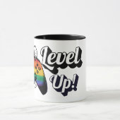 LGBT Pride Level Up Tiger Paw Controller Mug 2026 マグカップ (中央)