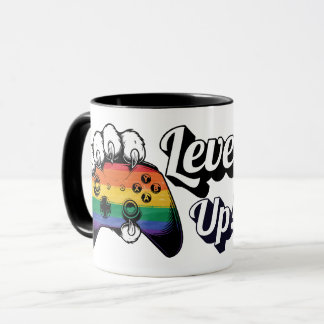 LGBT Pride Level Up Tiger Paw Controller Mug 2026 マグカップ