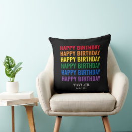 LGBT Pride LGBTQ トランスジェンダー お誕生日おめでとう クッション