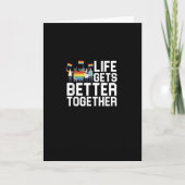 LGBT Pride Support Life Gets Better Together Inclu カード (正面)