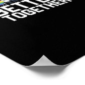LGBT Pride Support Life Gets Better Together Inclu ポスター (角)