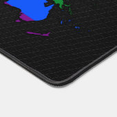 LGBT pride world map  デスクマット (コーナー)