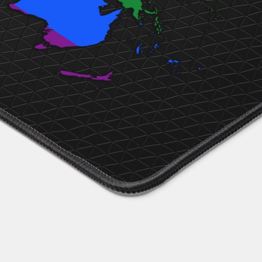 LGBT pride world map  デスクマット (コーナー)