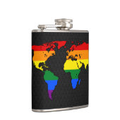 LGBT pride world map  フラスク (右)