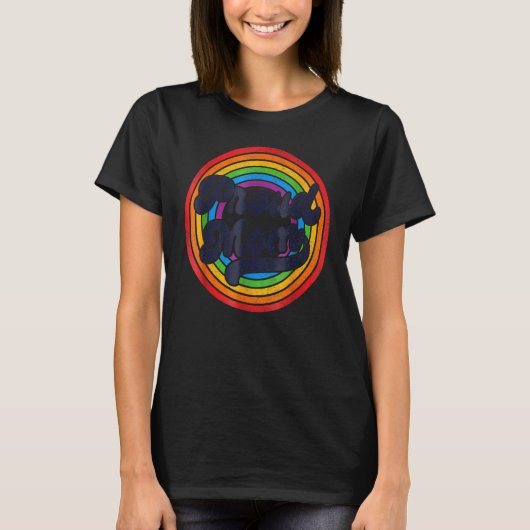 Lgbt Proud Mom, Gay Pride Lgbt Ally Rainbow, Mothe Tシャツ (正面)
