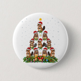 LGBT-QドッグポープリントゲイプライドレインボーハートメンズW 缶バッジ