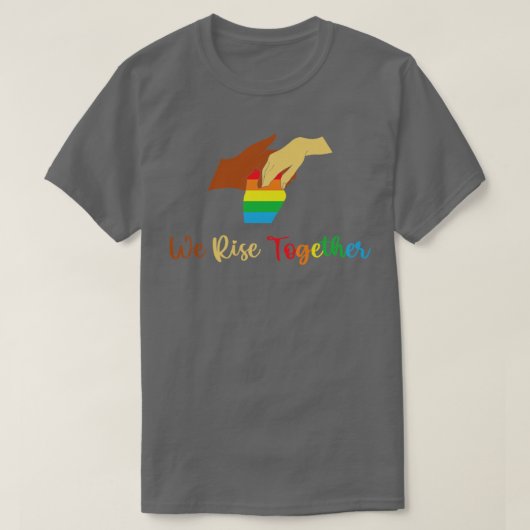 LGBT QプライドSocial1 Tシャツ (デザイン正面)