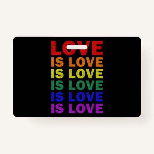 LGBT-Q教えプライドを愛す誇りを持ったる バッジ (正面)