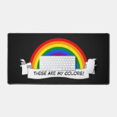 LGBT rainbow pride   デスクマット (キーボード&マウス)