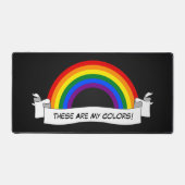 LGBT rainbow pride   デスクマット (正面)