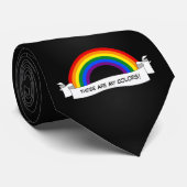 LGBT rainbow pride Tie ネクタイ (ロール)