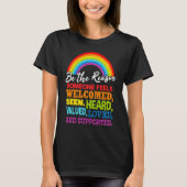 LGBT Rainow Flag Tシャツ (正面)