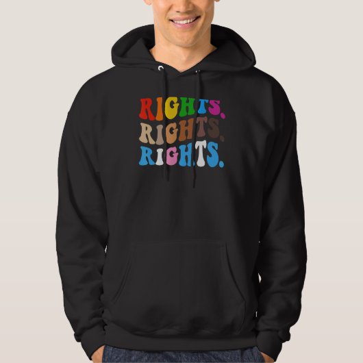Lgbt Rights Blm Rights Lgbtqゲイレズビアン パーカ (正面)
