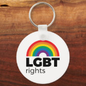 LGBT Rights Rainbow キーホルダー (正面)