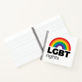 LGBT Rights Rainbow ノートブック (内部)