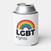 LGBT Rights Rainbow 缶クーラー (缶裏面)