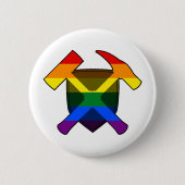 LGBT+rock+hunting+gear 缶バッジ (正面)