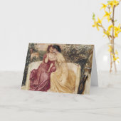 LGBT Sapphoの挨拶状 カード (黄色い花)