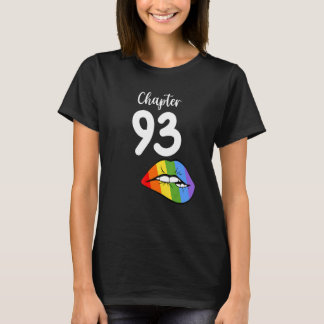 Lgbt Sexy Lips Rainbow Chapter 93誕生日セレブラ Tシャツ