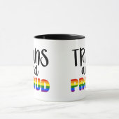 LGBT Trans and Proud Mug マグカップ (中央)