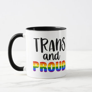 LGBT Trans and Proud Mug マグカップ