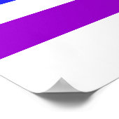 Lgbt USA国旗 ポスター (角)