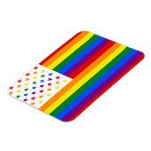LGBT USA マグネット (左側)