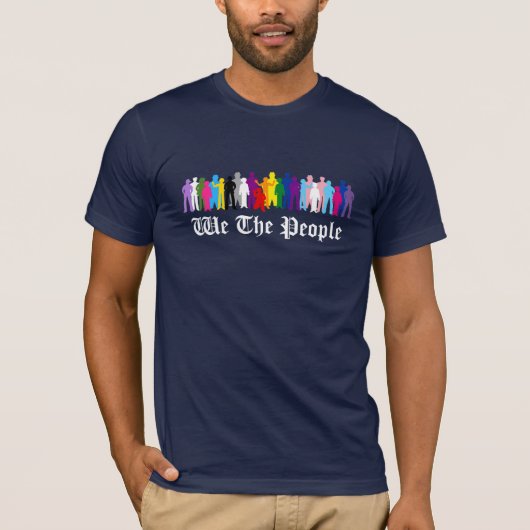 LGBT We The PeopleのデザインTシャツ Tシャツ (正面)
