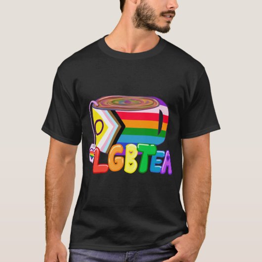 LGBTea ヴィンテージ Tシャツ (正面)