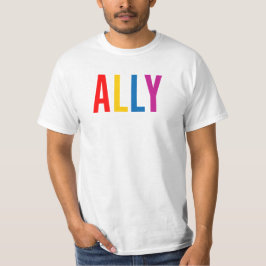 LGBTGコミュニティの多様性と平等を支援 Tシャツ