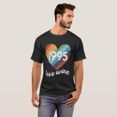 Lgbtiサポート1995愛の勝利 Tシャツ (正面フル)