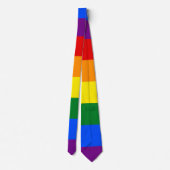 LGBTIQA プライド フラグ ネクタイ (裏面)