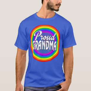 LGBTQおばあ誇りを持ったんゲイプライドLGBTアリーレインボーモ Tシャツ