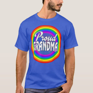 LGBTQおばあ誇りを持ったんゲイプライドLGBTアリーレインボーモ Tシャツ