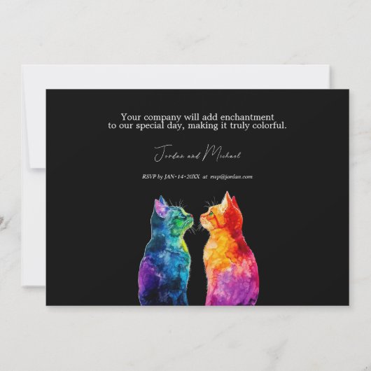 🌈 LGBTQお客様 招待状 (裏面)