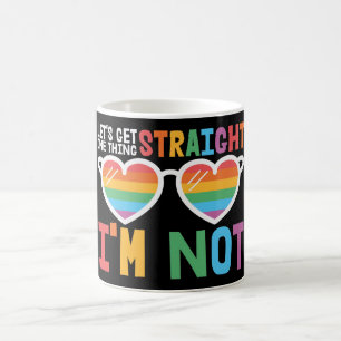 LGBTQではない私のプライド コーヒーマグカップ