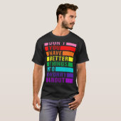 Lgbtqについて心配する方が良い事はないか Tシャツ (正面フル)
