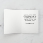 LGBTQのノンジェンダーの結婚おめでとう カード (内部)