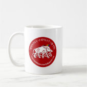 LGBTQのヘイトサポートマグに対するヒアテネ コーヒーマグカップ (左)