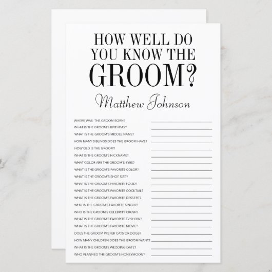 LGBTQの新郎を知ってるか (正面/裏面)