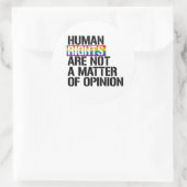 LGBTQの権利 ラウンドシール (バッグ)