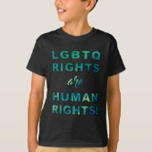 LGBTQの権利… Tシャツ (正面)