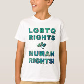 LGBTQの権利… Tシャツ (正面)